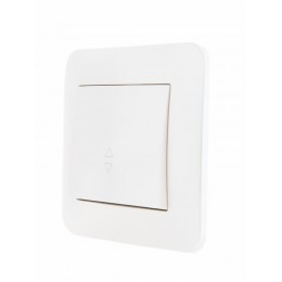 Переключатель проходной 1-кл. 1п СП Karina 10А IP20 механизм жемчуж./бел. перламутр. LEZARD 707-3088-105