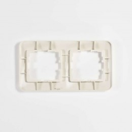 Рамка 2-м Karina Life горизонт. крем. LEZARD 708-0300-147