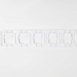 Рамка 5-м Karina Life горизонт. жемчуж./бел. перламутр LEZARD 708-3000-150