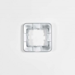 Рамка 1-м Karina Life горизонт. матов. серебр. LEZARD 708-4300-146