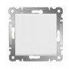 Переключатель проходной 1-кл. СП Karea 10А IP20 механизм бел. Makel 57001005