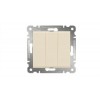 Выключатель 3-кл. СП Karea 10А IP20 механизм крем. Makel 57010091