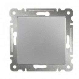 Выключатель 1-кл. СП Karea 10А IP20 механизм серебр. Makel 57065001
