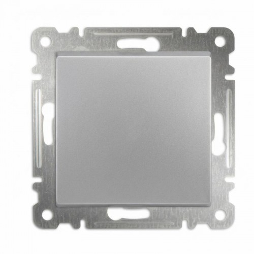 Выключатель 1-кл. СП Karea 10А IP20 механизм серебр. Makel 57065001