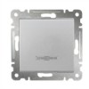 Выключатель 1-кл. СП Karea 10А IP20 с подсветкой механизм серебр. Makel 57065021