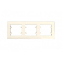 Рамка 3-м Karea RIZZ крем Makel 88010703
