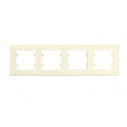 Рамка 4-м Karea RIZZ крем Makel 88010704