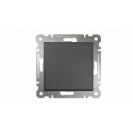 Выключатель 1-кл СП 10А IP20 250В механизм дым. Makel 57050001