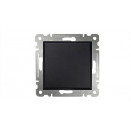 Выключатель 1-кл СП 10А IP20 250В механизм черн. Makel 57054001