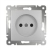 Розетка 1-м без заземл. СП 16А IP20 250В механизм Karea сер. Makel 57065022