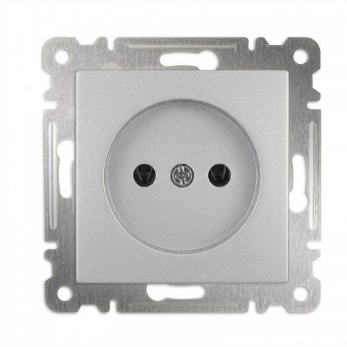 Розетка 1-м без заземл. СП 16А IP20 250В механизм Karea сер. Makel 57065022