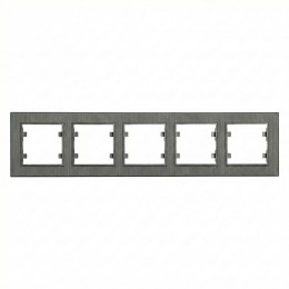 Рамка 5-м Karea LINE дым. Makel 86050705