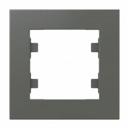 Рамка 1-м Karea RIZZ дым. Makel 88050701