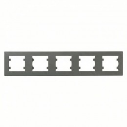 Рамка 5-м Karea RIZZ дым. Makel 88050705