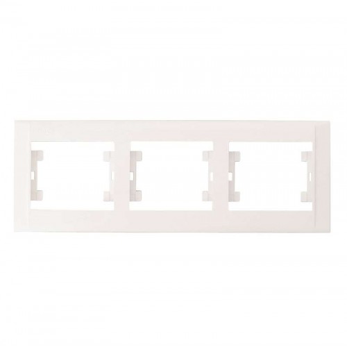 Рамка 3-м Defne горизонт. бел. Makel 42001703