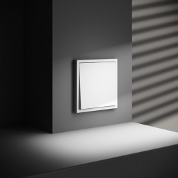 Выключатель 1-кл. СП S70 10А механизм бел. матов. Voltum VLS010102