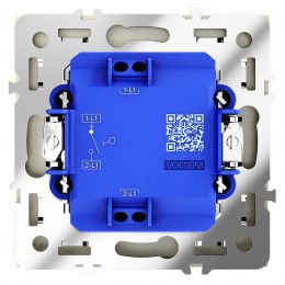 Выключатель 1-кл. СП S70 10А механизм шелк Voltum VLS010104