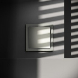 Выключатель 1-кл. СП S70 10А механизм сталь Voltum VLS010105