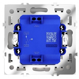 Выключатель 1-кл СП S70 10А с подсветкой механизм бел. матов. Voltum VLS010202