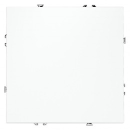 Переключатель проходной 1-кл. СП S70 10А механизм бел. матов. Voltum VLS010302