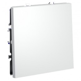 Переключатель проходной 1-кл. СП S70 10А механизм бел. матов. Voltum VLS010302