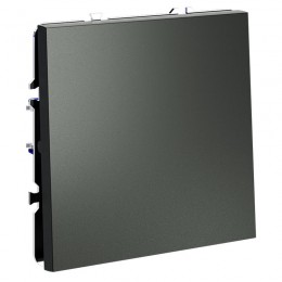 Переключатель проходной 1-кл. СП S70 10А механизм титан Voltum VLS010306