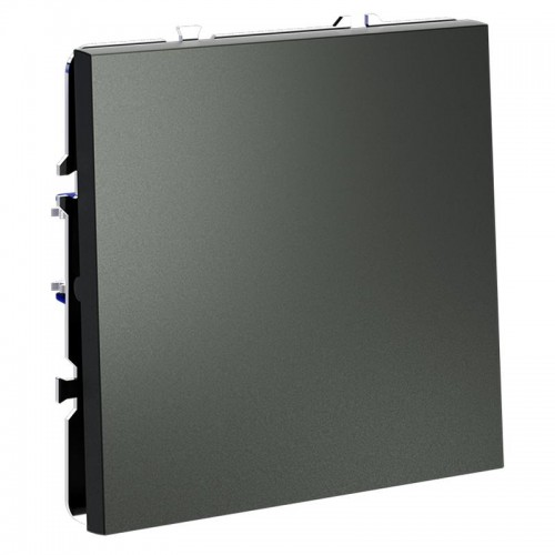 Переключатель проходной 1-кл. СП S70 10А механизм титан Voltum VLS010306