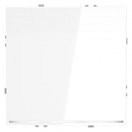 Переключатель проходной 1-кл. СП S70 10А с подсветкой механизм бел. глянцевый Voltum VLS010401