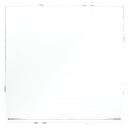 Переключатель проходной 1-кл. СП S70 10А с подсветкой механизм бел. матов. Voltum VLS010402