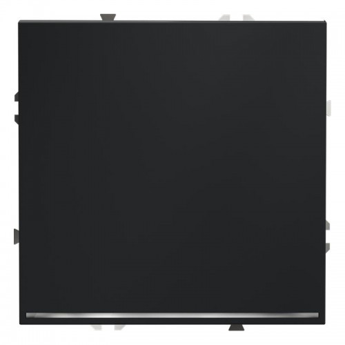 Переключатель проходной 1-кл. СП S70 10А с подсветкой механизм графит Voltum VLS010407