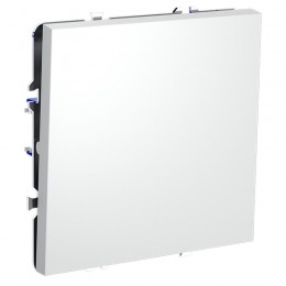 Переключатель перекрестный 1-кл. СП S70 механизм бел. матов. Voltum VLS010502