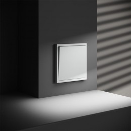 Переключатель перекрестный 1-кл. СП S70 механизм бел. матов. Voltum VLS010502