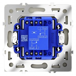 Переключатель перекрестный 1-кл. СП S70 механизм сталь Voltum VLS010505