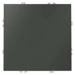 Переключатель перекрестный 1-кл. СП S70 механизм титан Voltum VLS010506