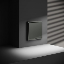 Переключатель перекрестный 1-кл. СП S70 механизм титан Voltum VLS010506