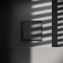 Переключатель перекрестный 1-кл. СП S70 механизм графит Voltum VLS010507