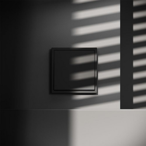 Выключатель 1-кл. СП S70 10А с самовозвратом механизм черн. матов. Voltum VLS010608