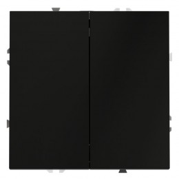 Выключатель 2-кл. СП S70 10А механизм черн. матов. Voltum VLS020108