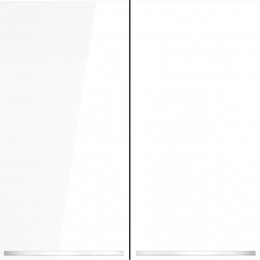 Выключатель 2-кл. СП S70 10А с подсветкой механизм бел. глянцевый Voltum VLS020201