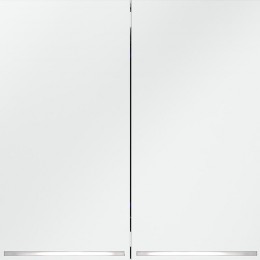 Выключатель 2-кл. СП S70 10А с подсветкой механизм бел. матов. Voltum VLS020202