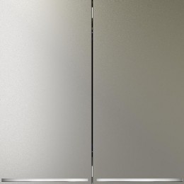 Выключатель 2-кл. СП S70 10А с подсветкой механизм шелк Voltum VLS020204