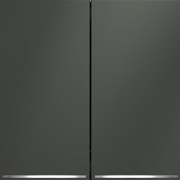 Выключатель 2-кл. СП S70 10А с подсветкой механизм титан Voltum VLS020206