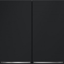 Выключатель 2-кл. СП S70 10А с подсветкой механизм графит Voltum VLS020207