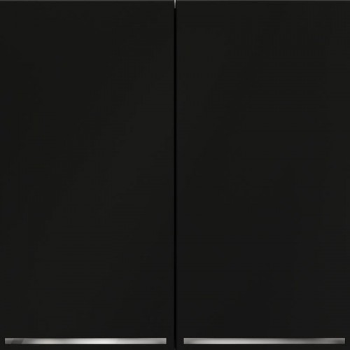 Выключатель 2-кл. СП S70 10А с подсветкой механизм черн. матов. Voltum VLS020208