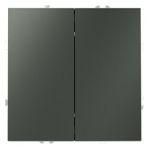 Переключатель проходной 2-кл. СП S70 10А механизм титан Voltum VLS020306