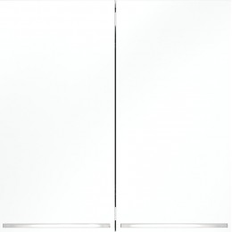 Переключатель проходной 2-кл. СП S70 10А с подсветкой механизм бел. матов. Voltum VLS020402