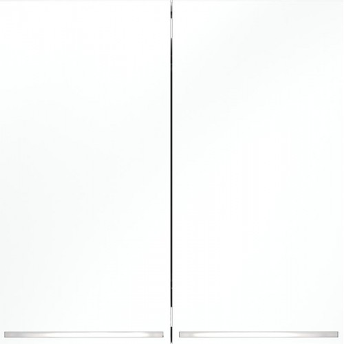 Переключатель проходной 2-кл. СП S70 10А с подсветкой механизм бел. матов. Voltum VLS020402