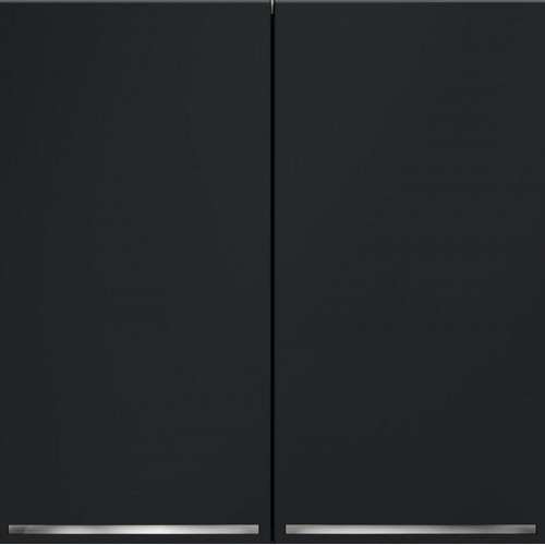 Переключатель проходной 2-кл. СП S70 10А с подсветкой механизм графит Voltum VLS020407