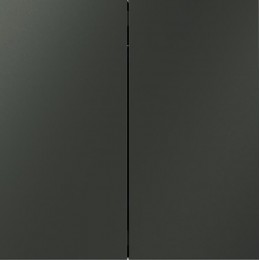 Выключатель 2-кл. СП S70 10А с самовозвратом механизм титан Voltum VLS020606