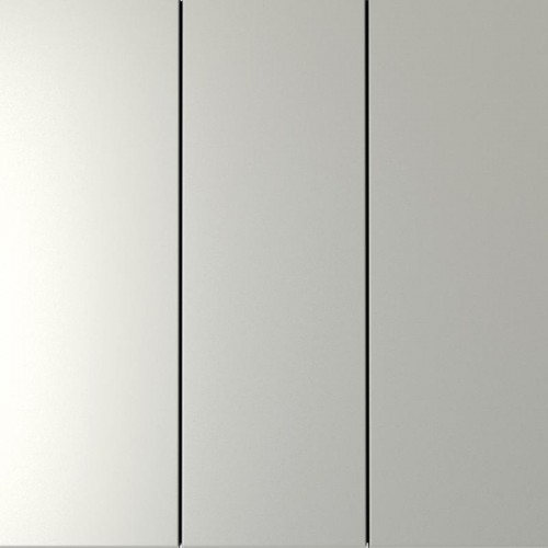 Выключатель 3-кл. СП S70 10А механизм сталь Voltum VLS030105